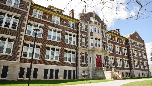 Brown Hall is Muhlenberg's second-oldest residence hall.